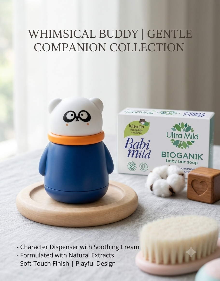 Babi Mild Whimsical Buddy Bear Feeder