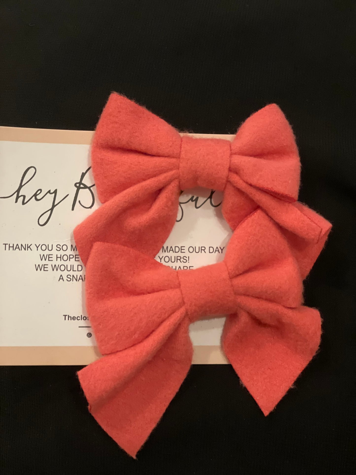 Bow clips