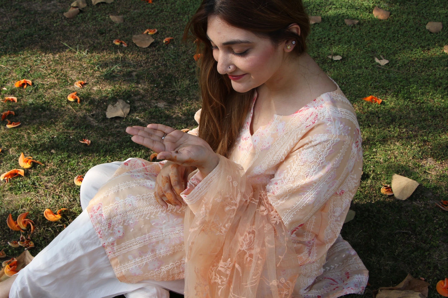 Peach Whisper — Summer Lawn