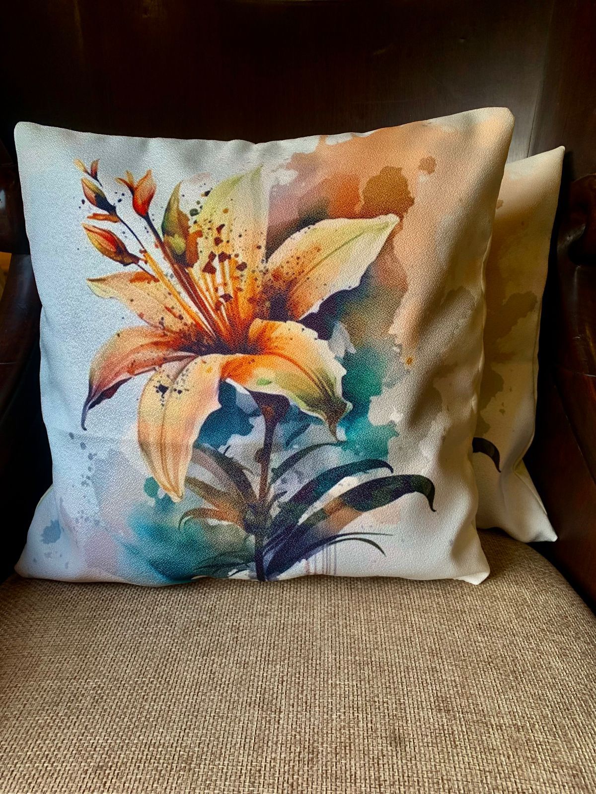 Digitally printed cushion