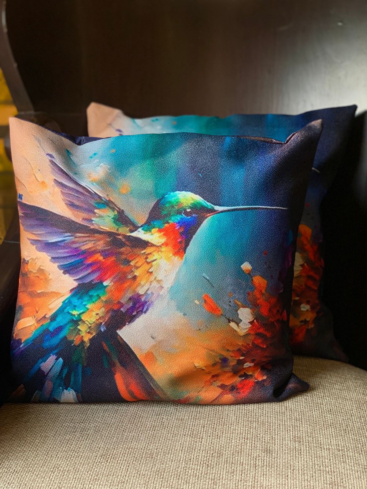 Digital printed cushion