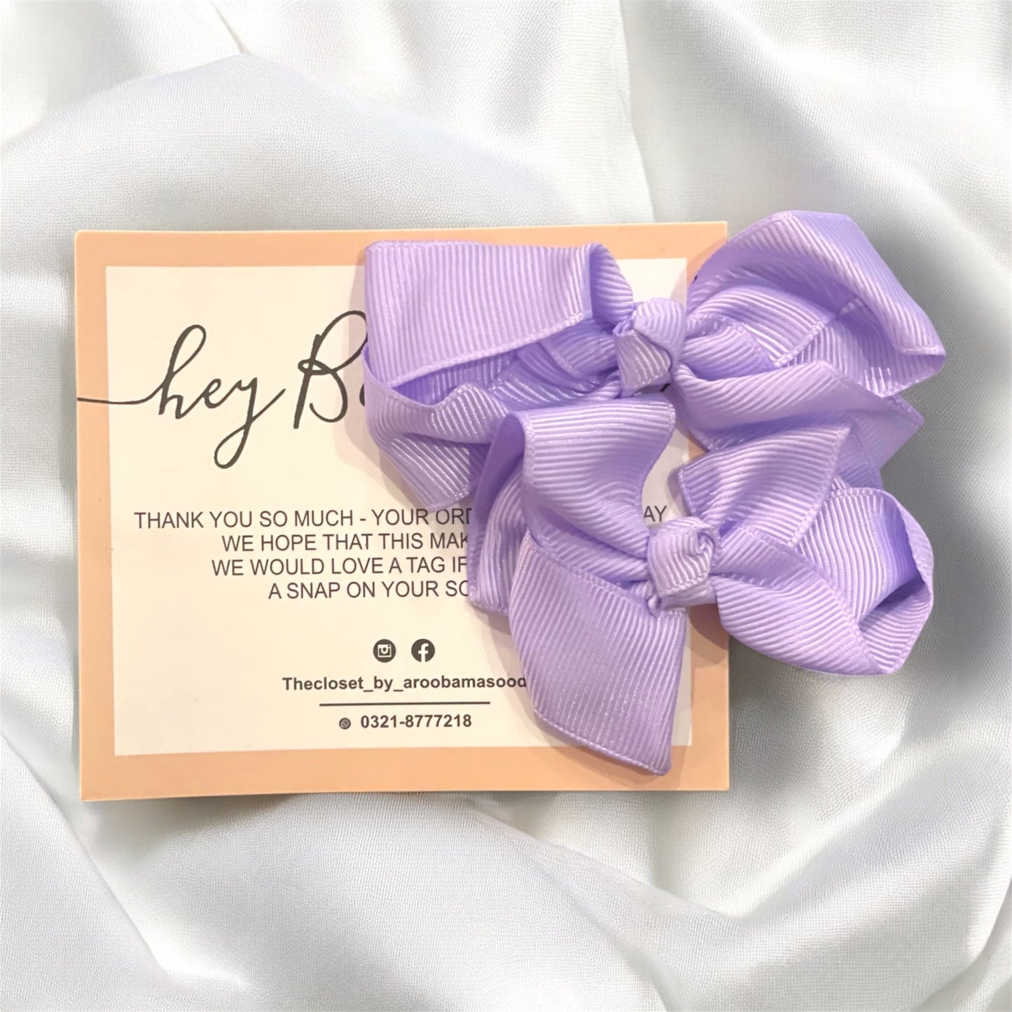 Bow clips