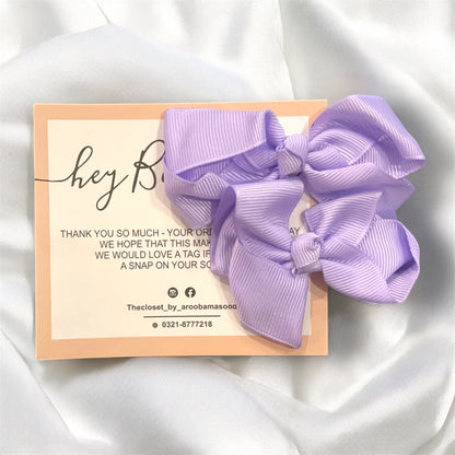 Bow clips