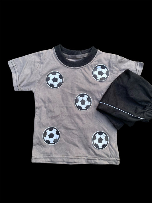Football shirt and shorts