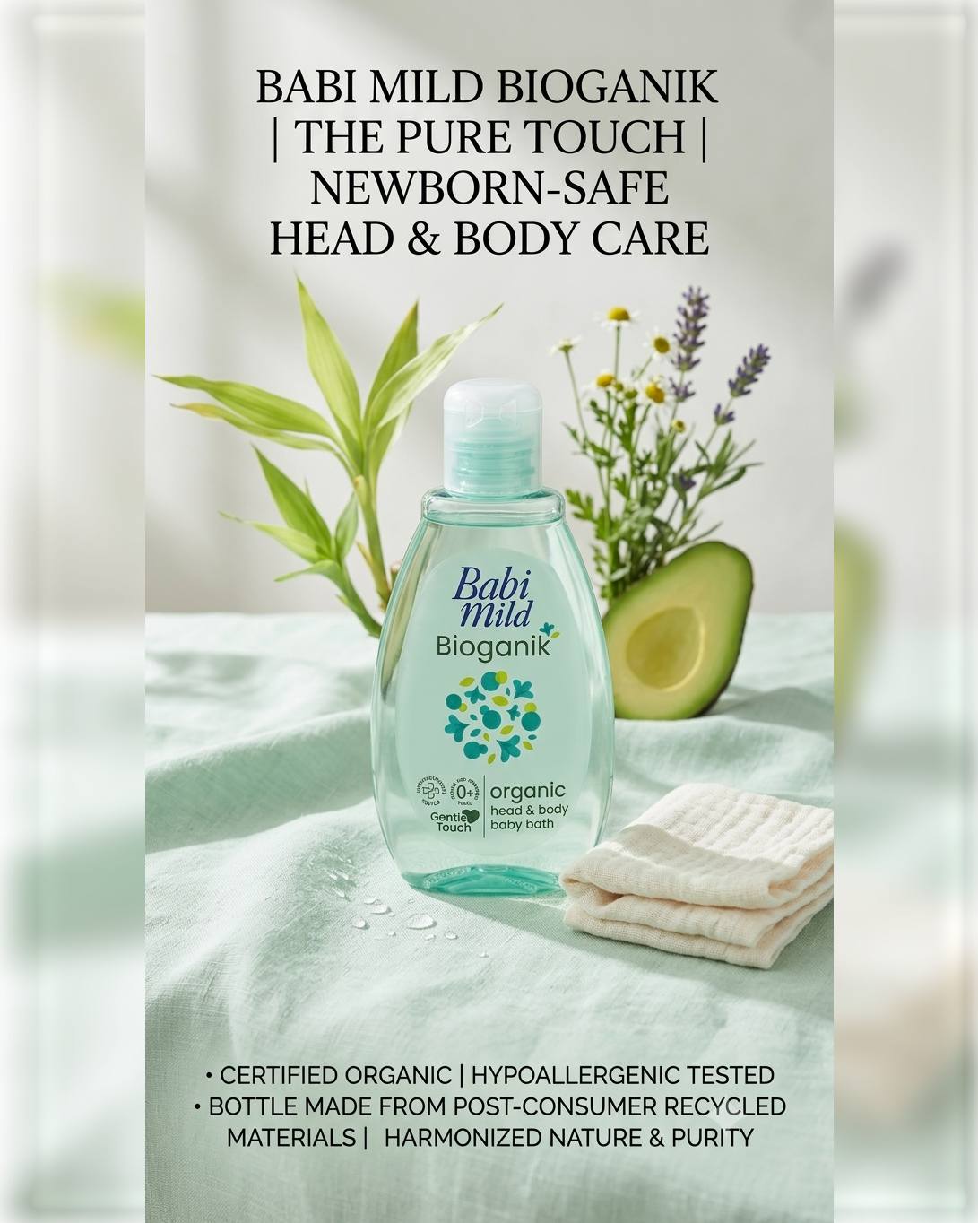 Head And Body Bath Outfit for newborn — Peekaboo